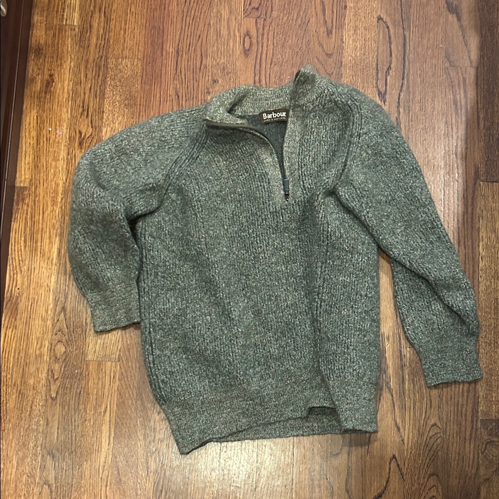 Barbour Men's  Zip-Up Sweater
